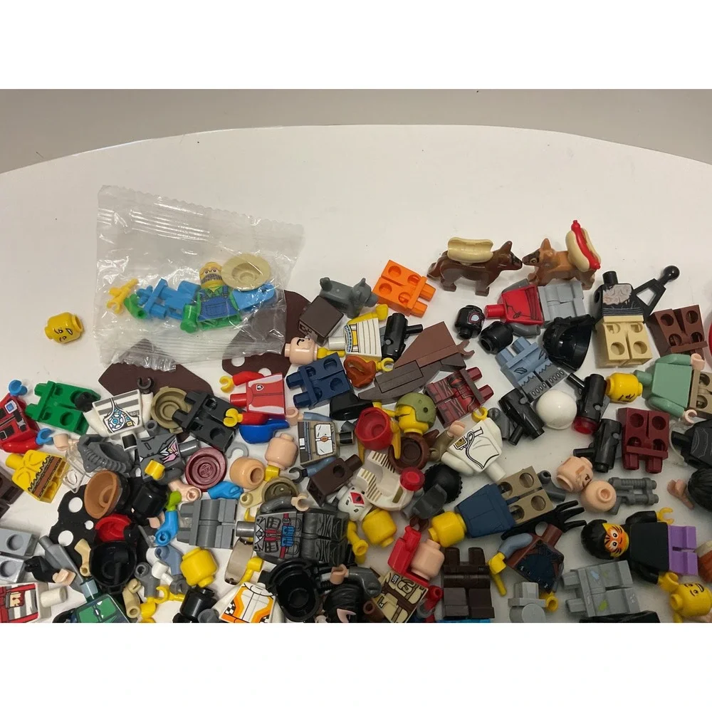 LEGO Minifigure Lot 11oz Assorted Figures Batman Spider-Man Star Wars Ninjago